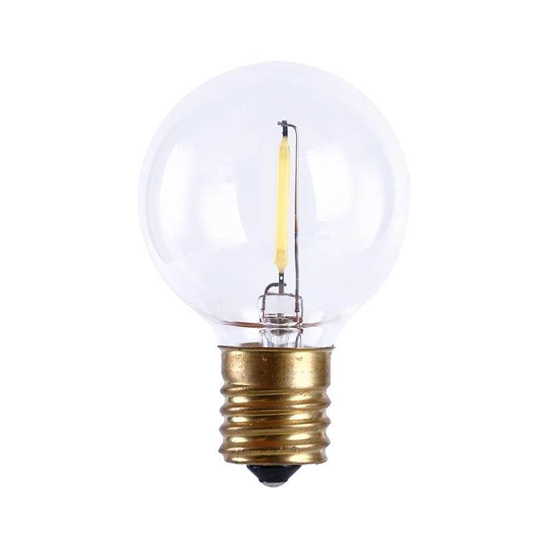 Wholesale Customized clear Glass Warm White G40 Edison Vintage Retro Dimmable Decorative Bulb