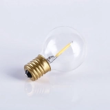 Wholesale Customized clear Glass Warm White G40 Edison Vintage Retro Dimmable Decorative Bulb (2)