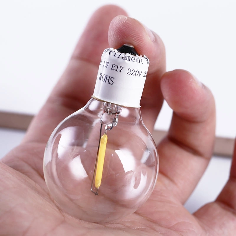 Wholesale Customized clear Glass Warm White G40 Edison Vintage Retro Dimmable Decorative Bulb (5)