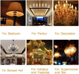 Wholesale Dimmable LED Filament Bulb C35 Clear Glass Warm White E12S Retro Edison Flame-shaped Curved Tip AC Power Candle Light (6)