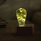 Wholesale Night Light Desk Resin Luminaria Led Lamp Bulb for Bedroom Bar Coffee Store Wall Decoration