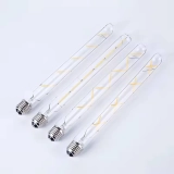 Wholesale Price Retro Edison Linear LED Light Bulb E26 E27 Home Decorative Tube Light Bulb LED Light Bulb (5)