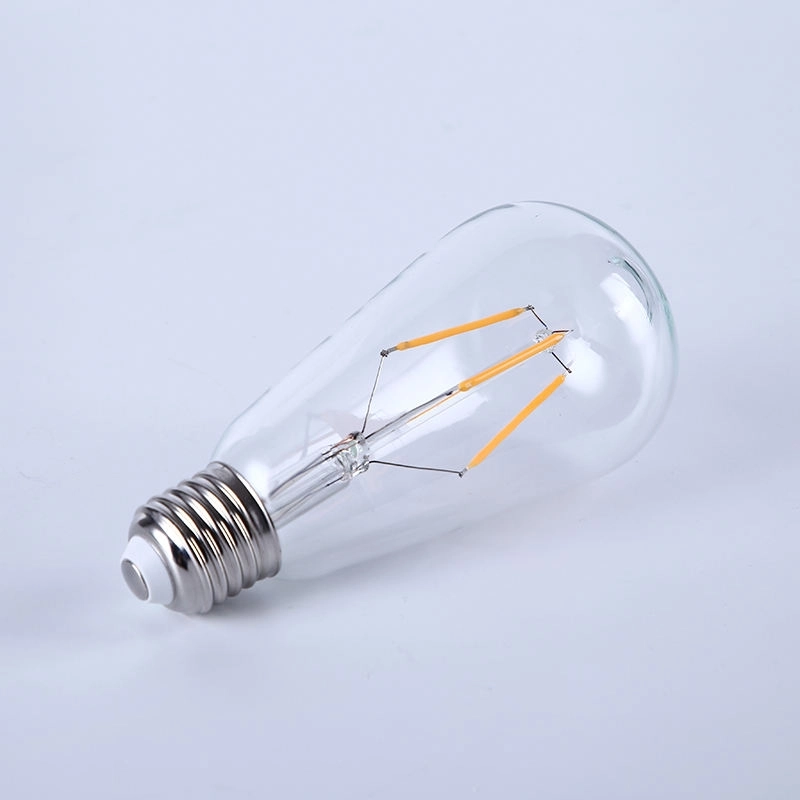 Wholesale ST64 Base LED Filament Light Bulb 24V 12V Dimmable Edison LED Bulbs 2W 4W Vintage LED Lamp (3)