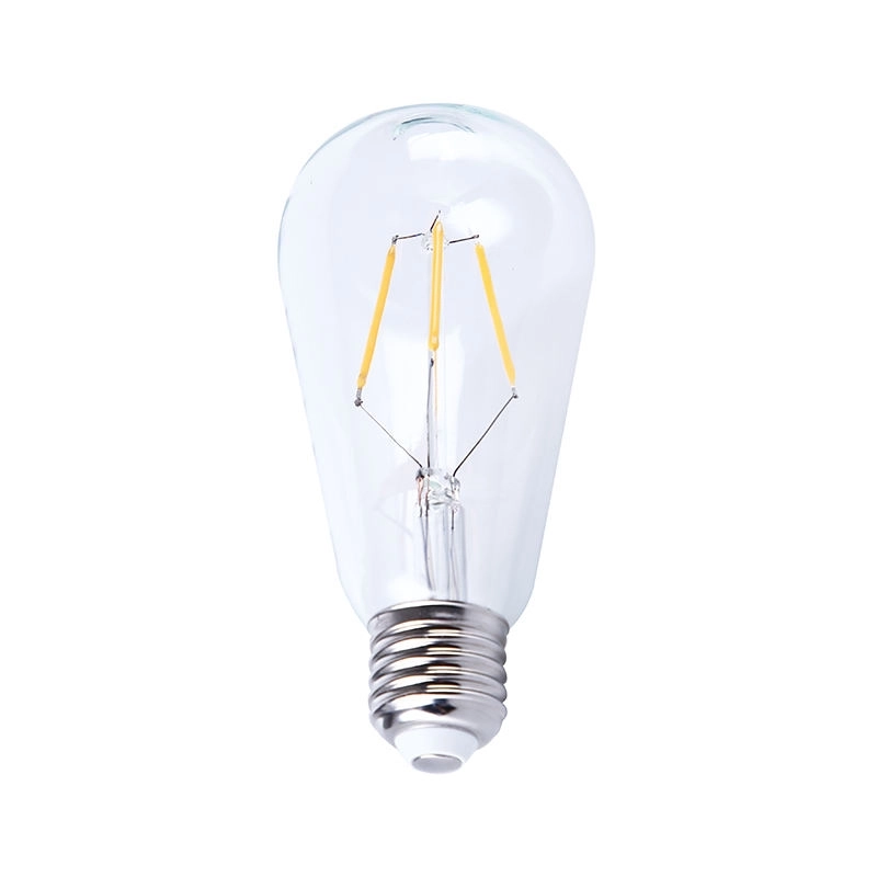 Wholesale ST64 Base LED Filament Light Bulb 24V 12V Dimmable Edison LED Bulbs 2W 4W Vintage LED Lamp (5)