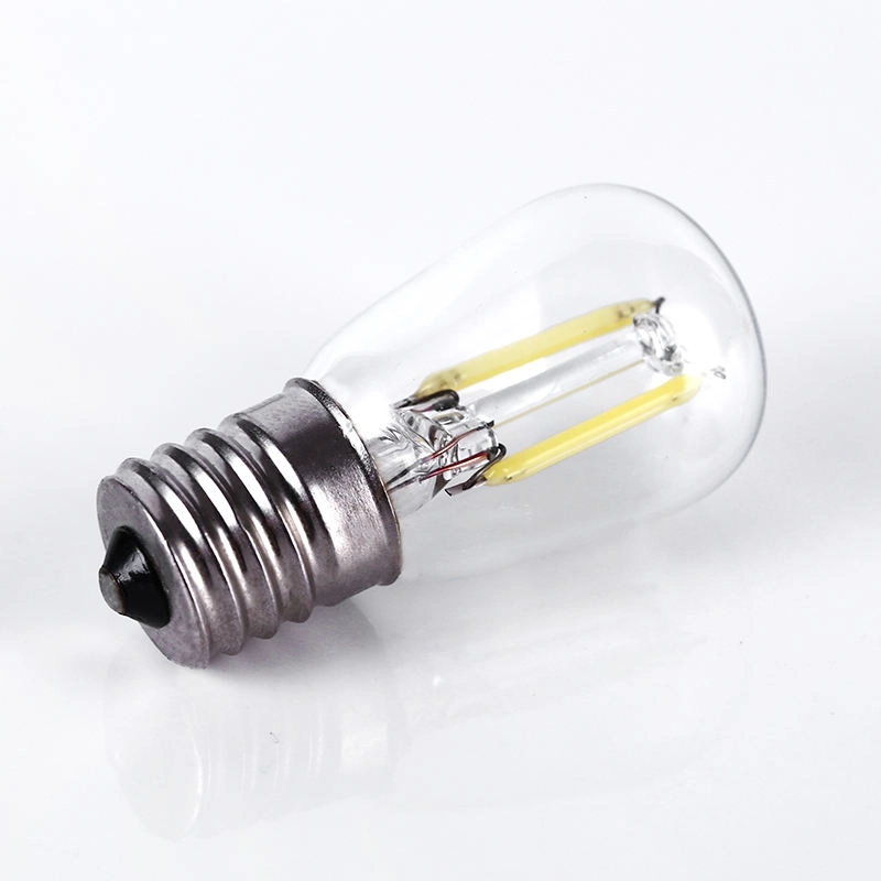 Wholesale T26 Refrigerator Bulb 1W 2W LED Filament Bulbs E14 Small Screw Warm White Light 220V Mini Led Lamp Incandescent Bulbs